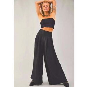 Free People Evelyn Wide Leg Pant Set